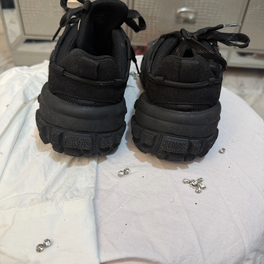 Kids Black Sneakers